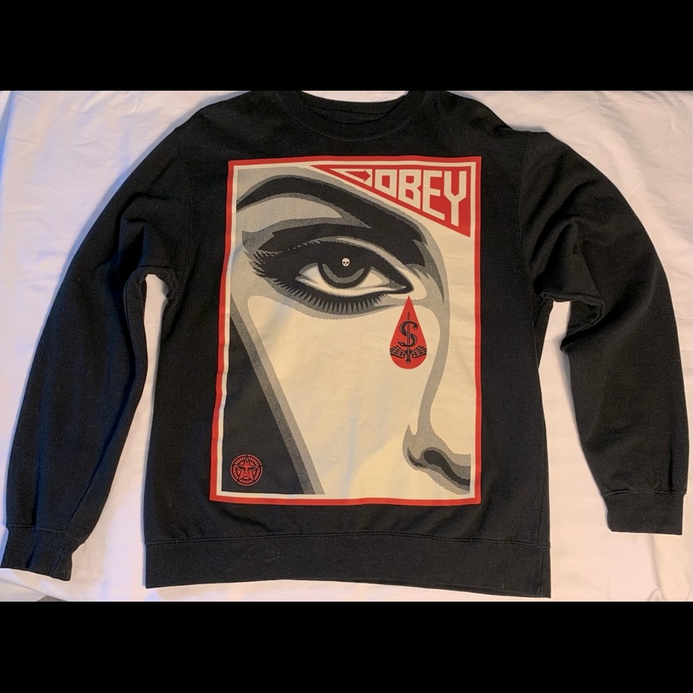 Obey Black Crew Neck